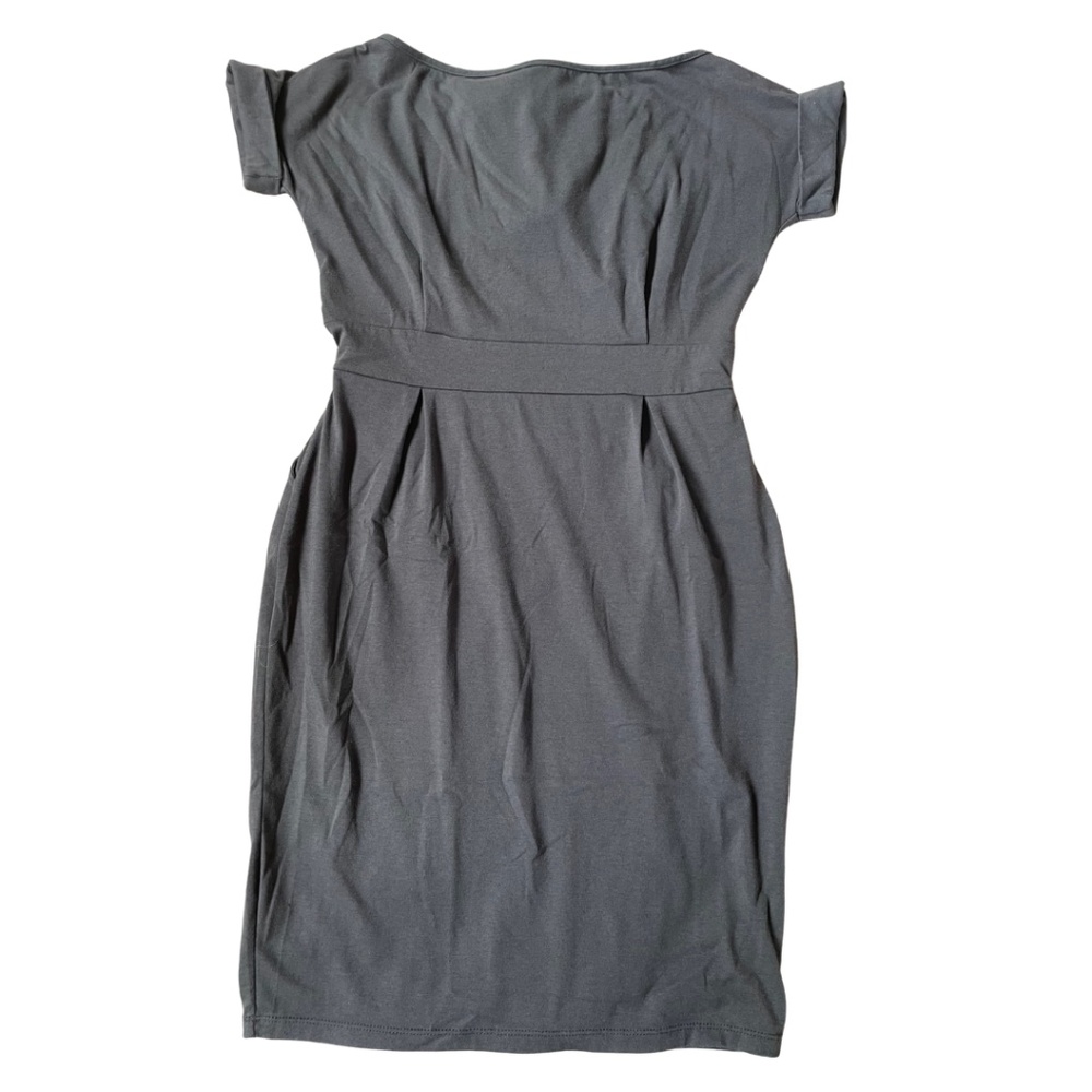 Grey Bodycon Pencil Dress For Women Size M - Picture 3 of 7